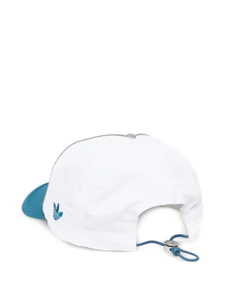 Małe mały skarpety Adidas garniturowe niebieskie
