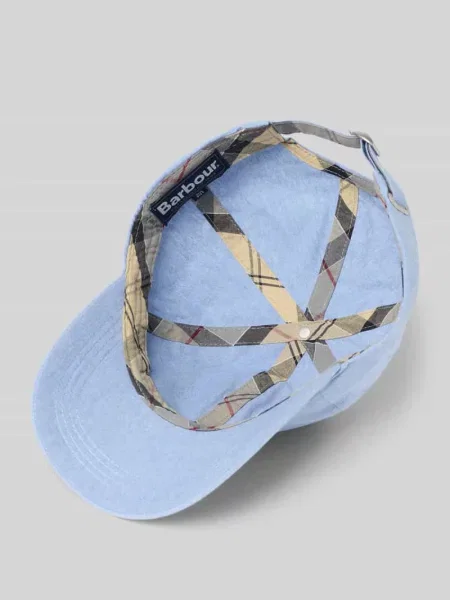Barbour Czapka Nelson blau błękitna