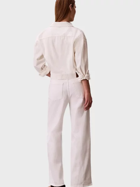 Джинсовая куртка Calvin Klein Jeans белая