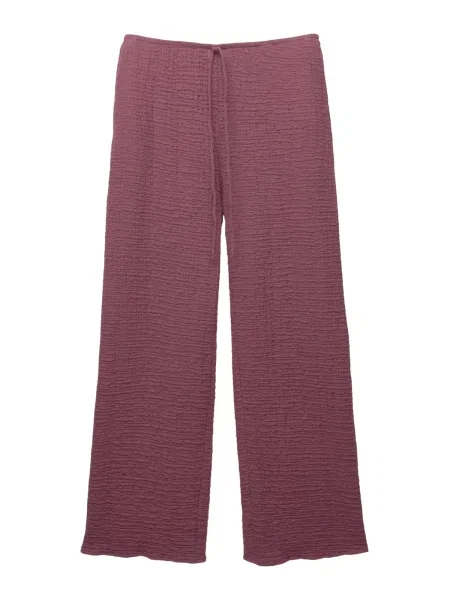 Pull&Bear Pantaloni vin roșu