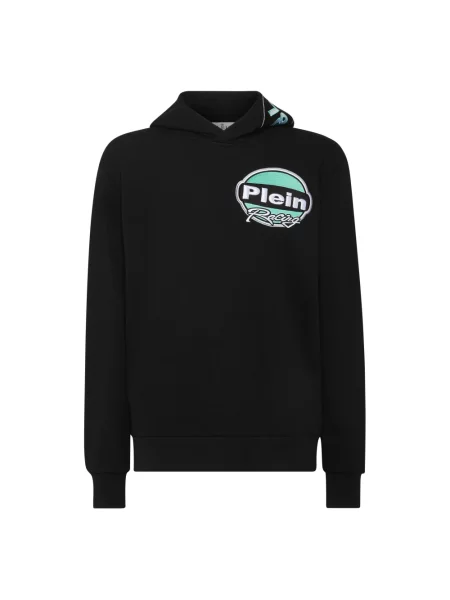 Bluza z kapturem Philipp Plein z kapturem czarna