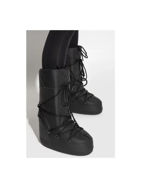 Trampki Moon Boot Icon Rubber Black EUR czarne
