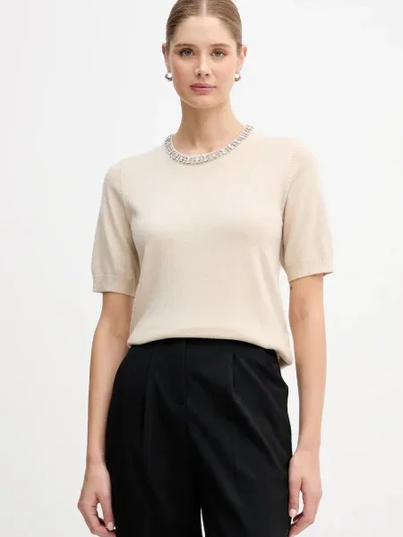 Joop! pulover din amestec de lână bej