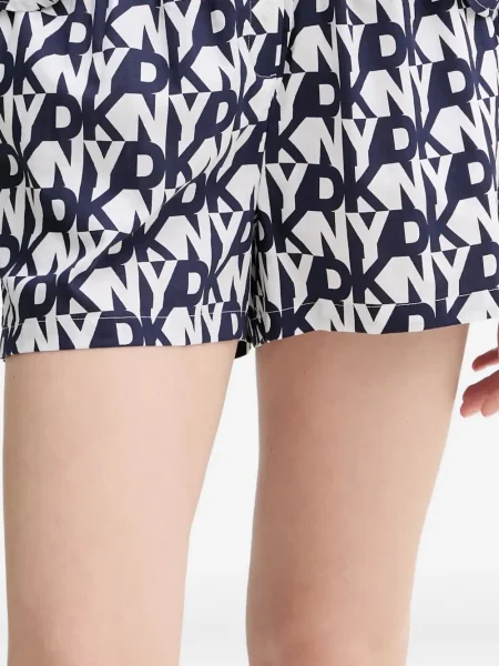 Pijamale Dkny cu imagine alb