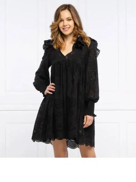 TWINSET Rochie + jupă negru