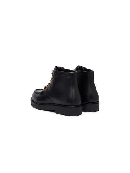 Tommy Jeans Gležnjarji Archive American Lth Boot črna