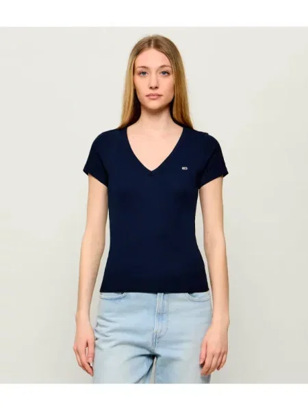 Tommy Jeans Póló ESSENTIAL kék
