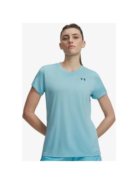 Koszulka z krótkim rękawem Under Armour Tech Twist jasny XS niebieski