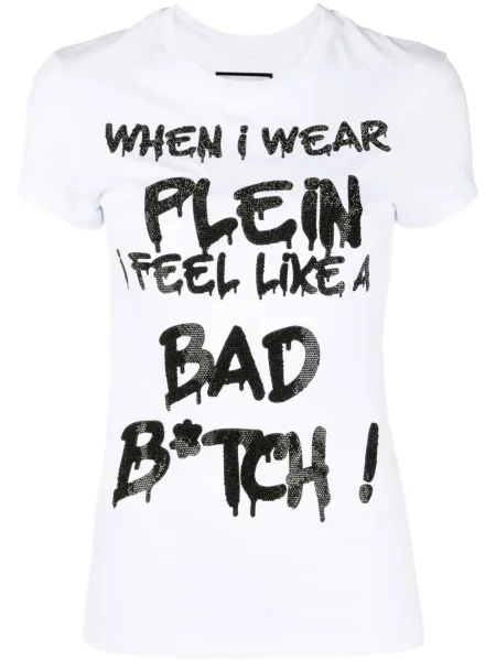 Tricou Philipp Plein alb
