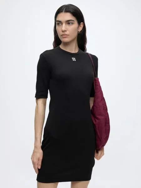 HUGO Rochie Nemaly' negru
