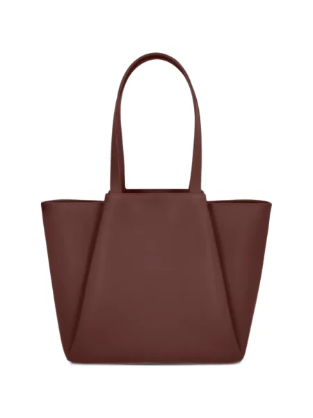 Geantă shopper Kaai din piele maro