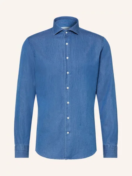 Profuomo Košile Slim Fit modrá
