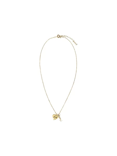 Naszyjnik Saint Laurent w serca żółty