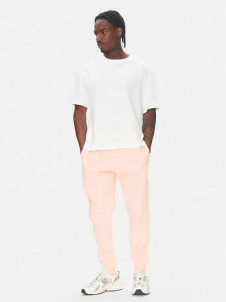 Nike Долнище анцуг оранжев