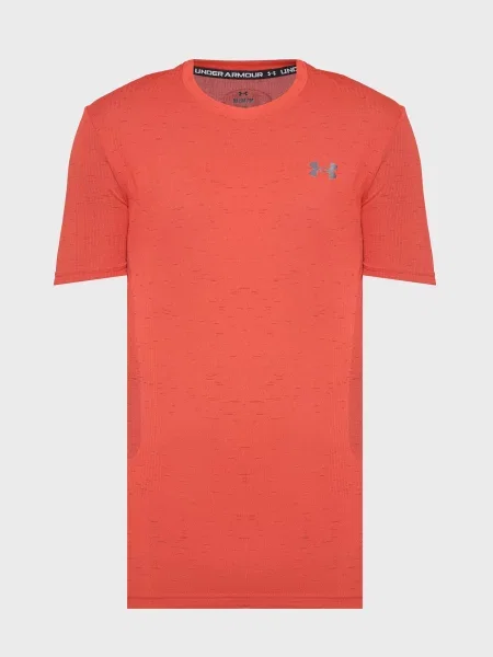 Безшовна спортивна футболка Under Armour червона