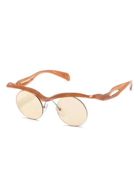 Saulės akiniai Prada Eyewear ruda