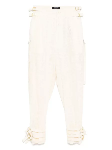 Pantaloni Undercover cu broderie