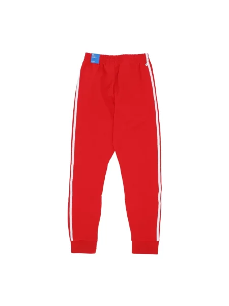 Spodnie dresowe Adidas do biegania czerwone