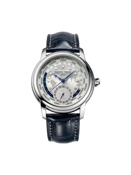 Zegarek Frederique Constant klasyczny niebieski