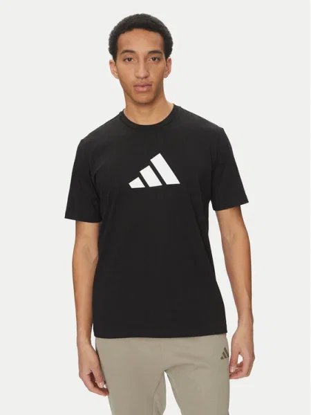 Adidas Póló Future Icons 3 Bar Logo fekete