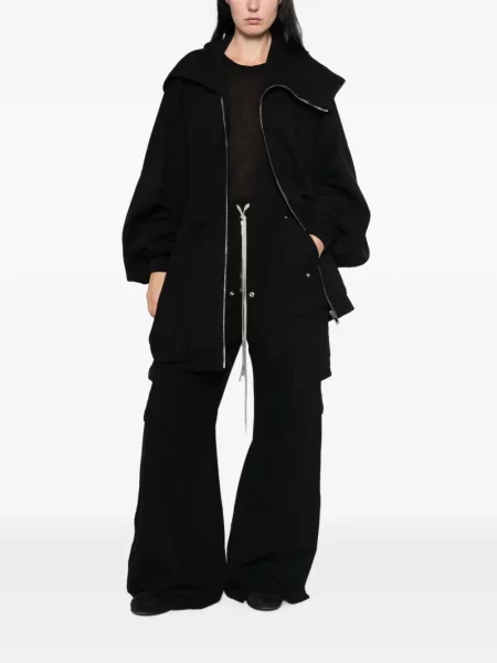 Ασύμμετρο hoodie Rick Owens Drkshdw μαύρο