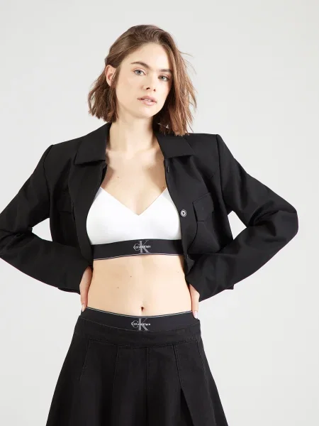Calvin Klein Underwear Sutien negru alb