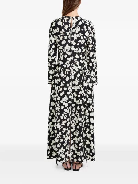 Rochie Proenza Schouler White Label cu model floral de costum alb