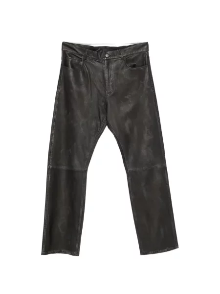 Pantaloni Haikure din piele negru