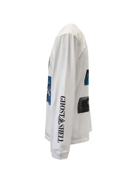 Tricou Anrealage cu imagine alb