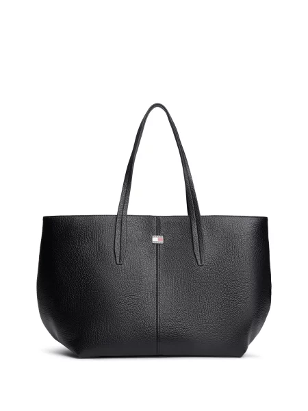 Geantă Tommy Jeans Tjw Slouchy City Tote negru