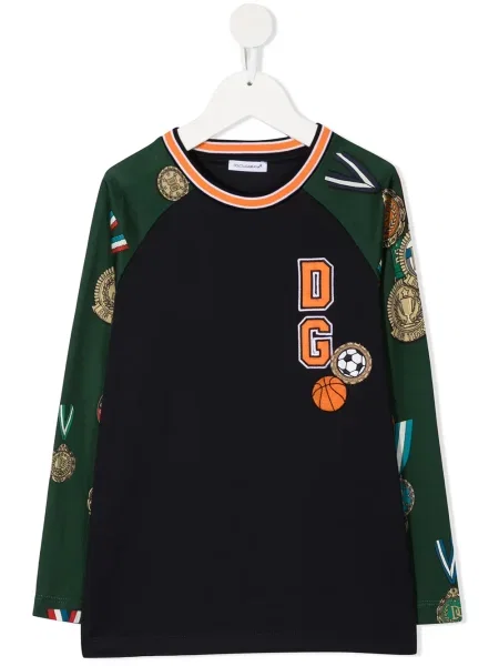 Koszulka dziecięca Dolce And Gabbana niebieska