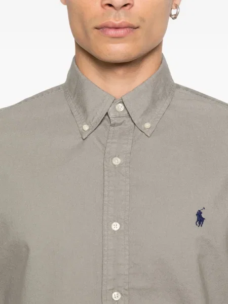 Cămașă Polo Ralph Lauren lungă albastru
