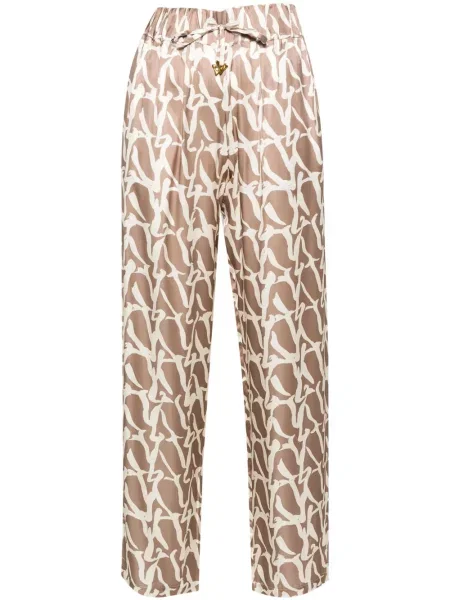 Pantaloni Aeron cu imagine maro