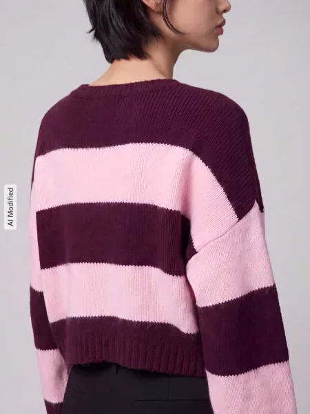 Sweter z dekoltem w łódkę Only biały