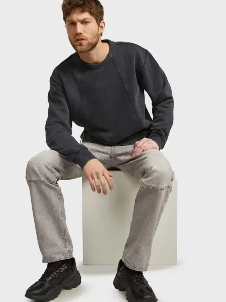 Світшот G-star Raw сірий