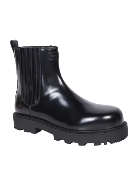 Botki Givenchy skórzane czarne