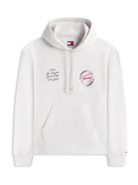 Palton Tommy Jeans gri