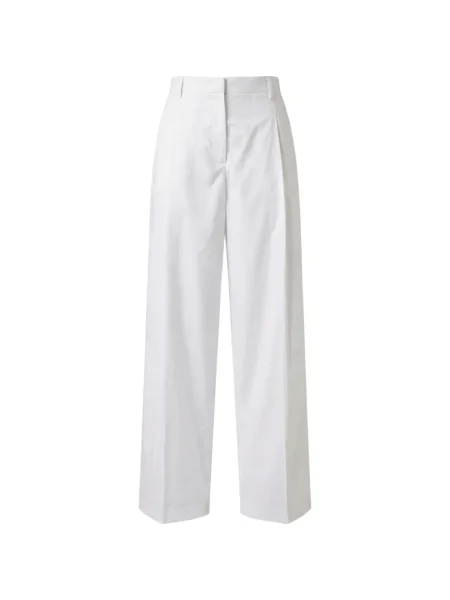 Pantaloni N°21 plisate alb