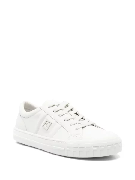Sneakerși Fendi alb