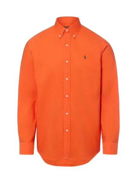 Polo Ralph Lauren koszula codzienna Mężczyźni Modern Fit S pomarańczowy