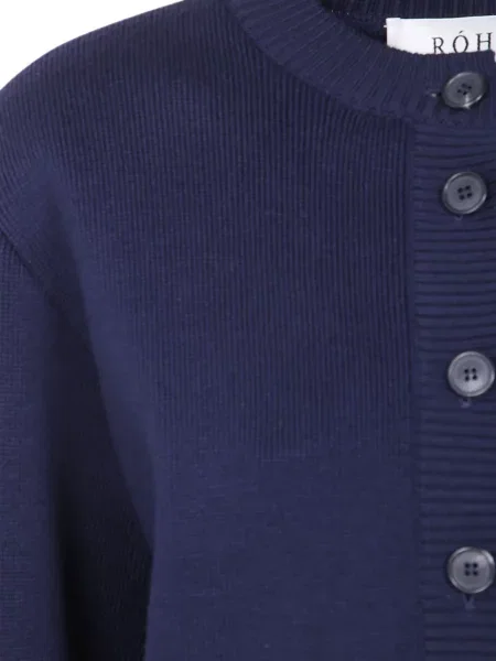 Cardigan Róhe tricotate albastru
