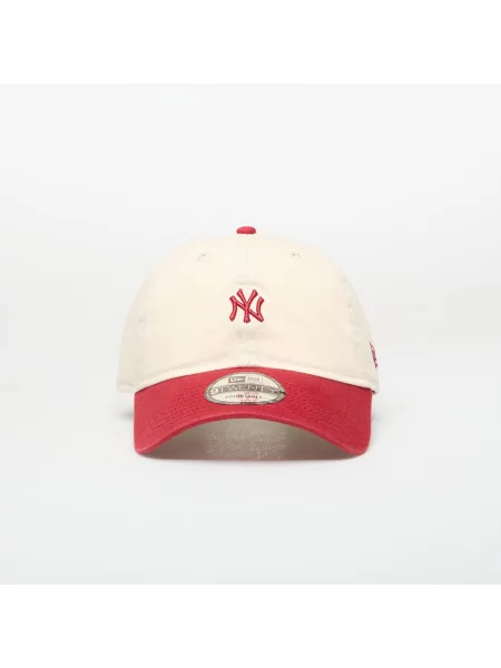 Шапка New Era New York Yankees MLB Mini Logo Light Cream/ Pinot Red Universal червено
