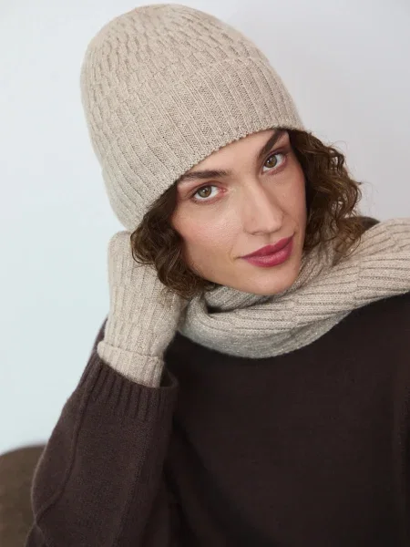 Шапка Medicine бежово