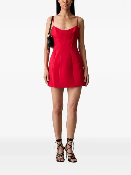 Rochie mini Bardot roșu