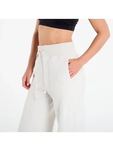 Spodnie Nike Sportswear Phoenix Plush High-Waisted Wide-Leg Cozy Fleece Pants Light Bone/ Sail XL