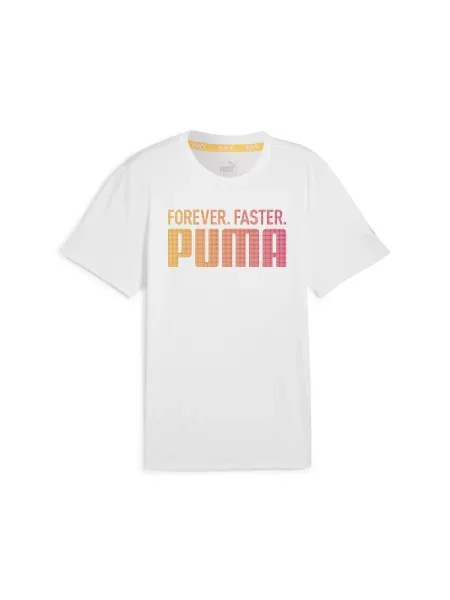 PUMA koszulka RUN FAV „Forever. Faster” Odzież biały