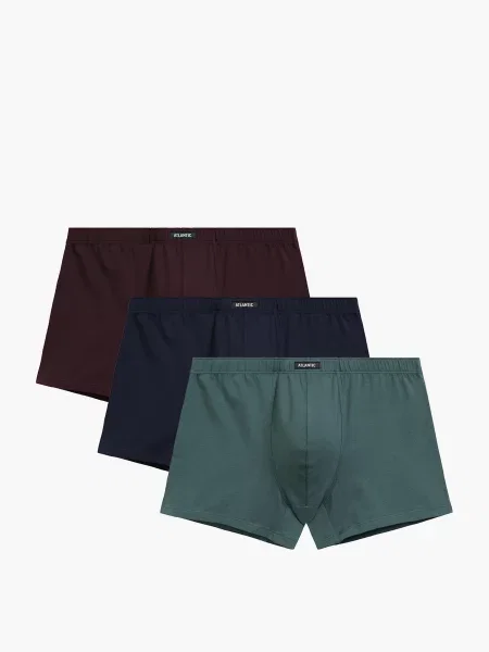 Набір трусів Atlantic бордовий