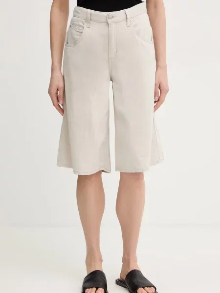 Levi's Pantaloni scurți femei SUPER BAGGY LONG gri