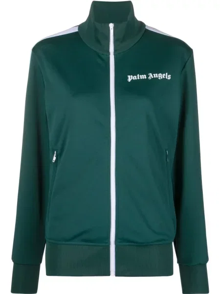 Geacă Palm Angels cu imagine verde