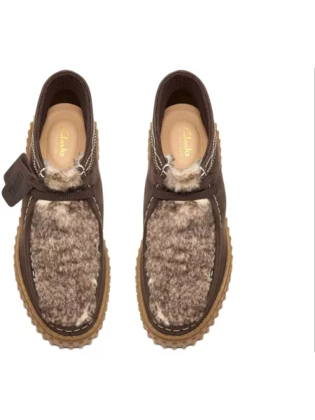Pantofi Clarks maro